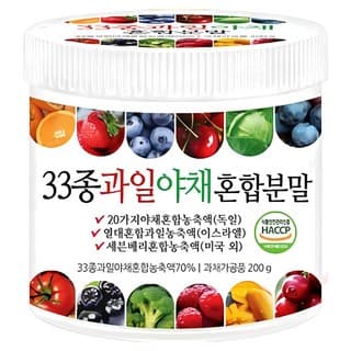 27종 과일야채혼합농축액