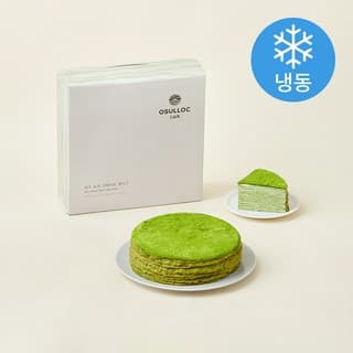 제주 녹차 크레이프케이크