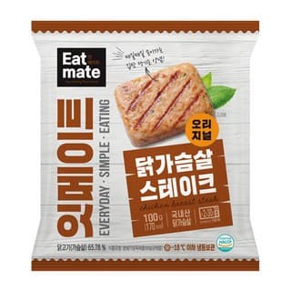 잇메이트 닭가슴살 스테이크 오리지널