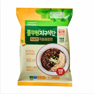 두유면 직화짜장면