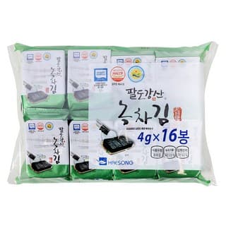 팔도강산녹차김