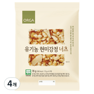 유기농 현미강정 너츠