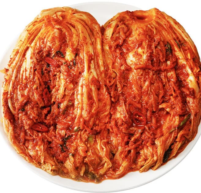 맛깔스런 포기김치(전라도식)