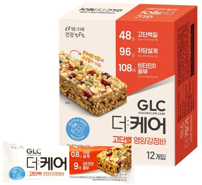 GLC 더:케어 고단백 영양강정바