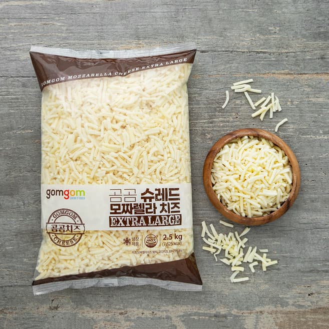 곰곰 슈레드 모짜렐라 치즈 Extra Large