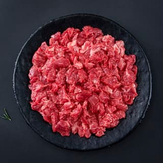 1+ 등급 한우 국거리용