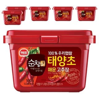 순창궁100%우리햅쌀 태양초 매운고추장