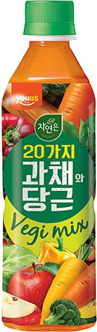 자연은 20가지 과채와 당근