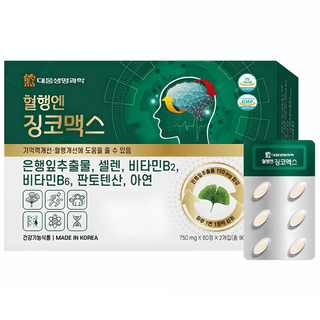기억력·혈행엔 징코 프리미엄