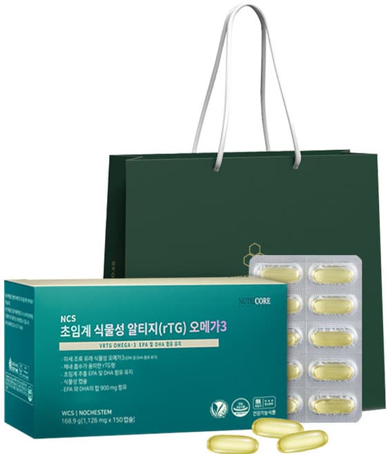 올바른 초임계 알티지(rTG)오메가 3
