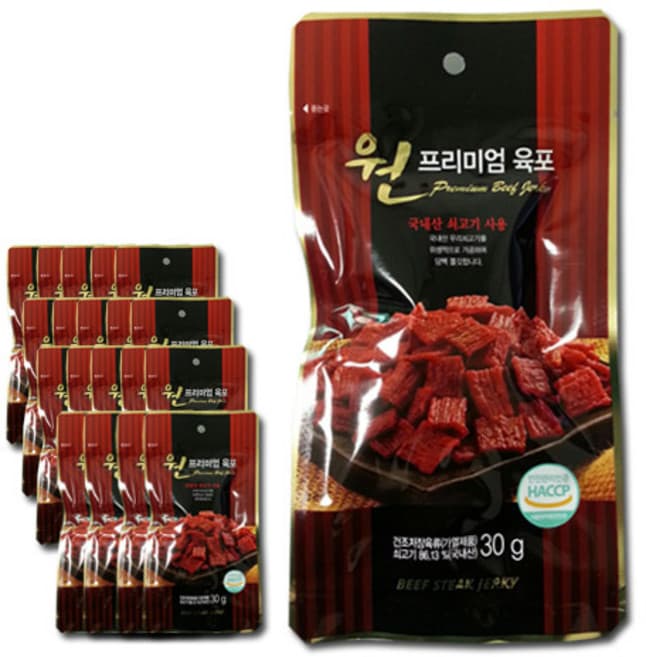 프리미엄 한입 쇠고기 육포