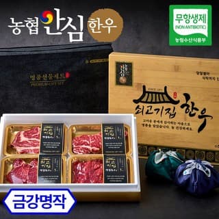 무항생제 한우모듬육