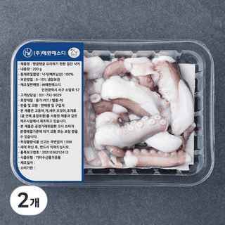 탱글탱글 요리하기 편한 절단 낙지