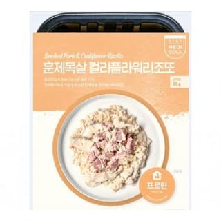 훈제목살 컬리플라워리조또