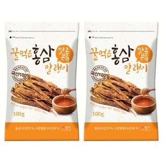 꿀먹은 홍삼말랭이