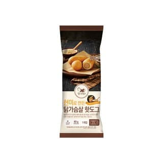 단호박닭가슴살핫도그