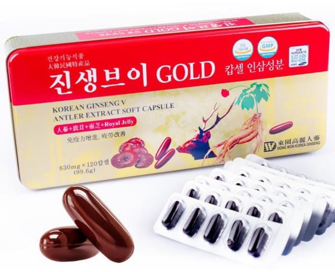 진스트 고려인삼연질캡슐(GINST Korean Ginseng Soft Capsule)