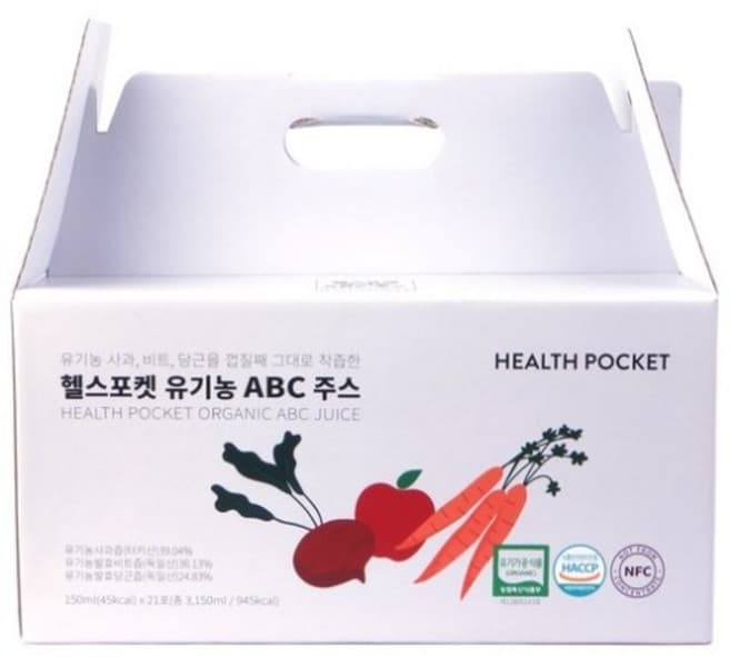 헬스포켓 유기농 ABC 주스
