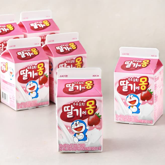 우유 듬뿍 딸기에몽