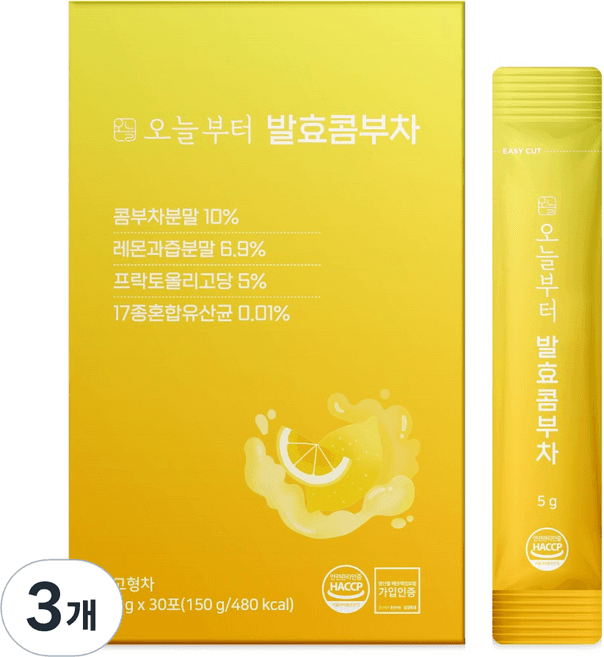 오늘부터 발효콤부차