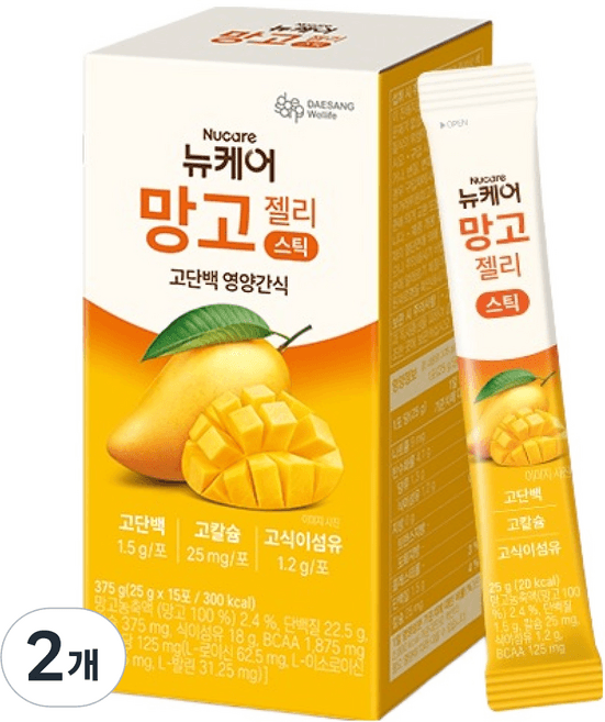 뉴케어 망고 젤리 스틱
