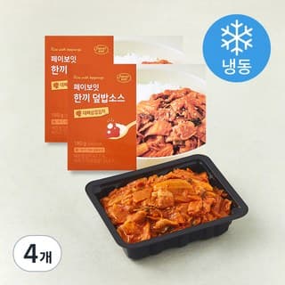 페이보잇 한끼 덮밥소스 대패삼겹김치