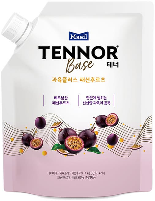 테너베이스 과육플러스 패션후르츠
