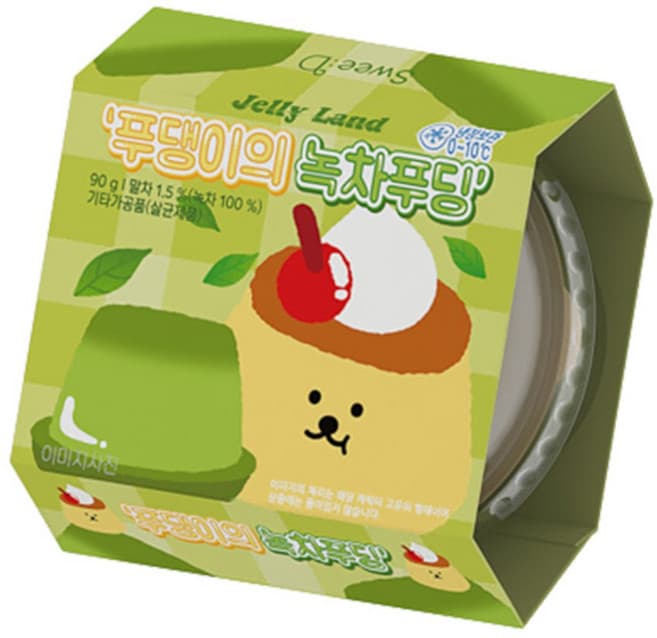 푸댕이의 녹차푸딩