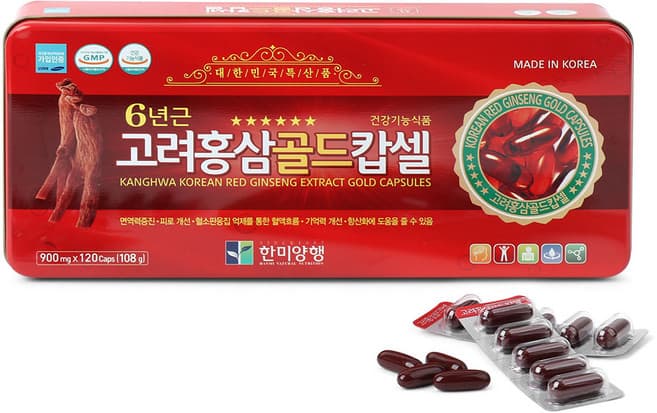 고려홍삼성분캅셀골드