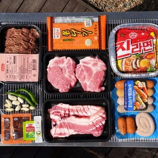 한돈 바비큐 파티