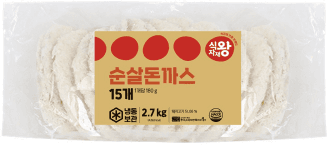 식자재왕 순살돈까스