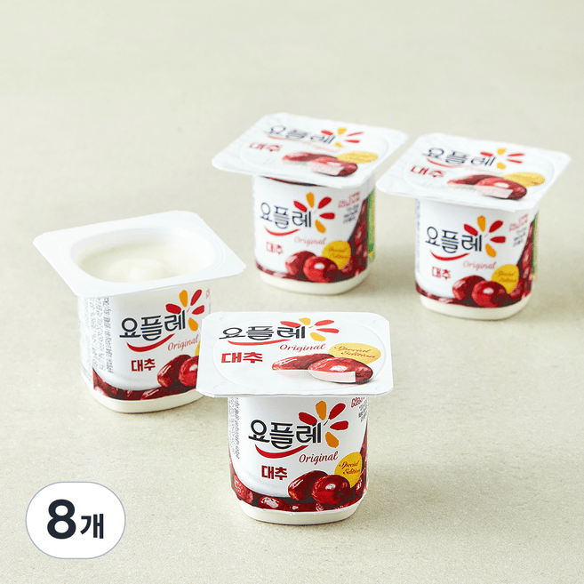 요플레 오리지널 대추