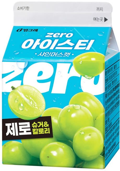 빙그레 제로 아이스티 샤인머스캣