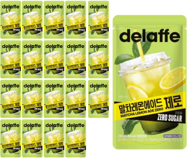 delaffe 말차레몬에이드제로