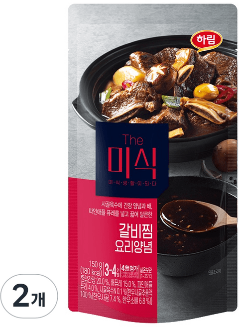 The미식 갈비찜 요리양념