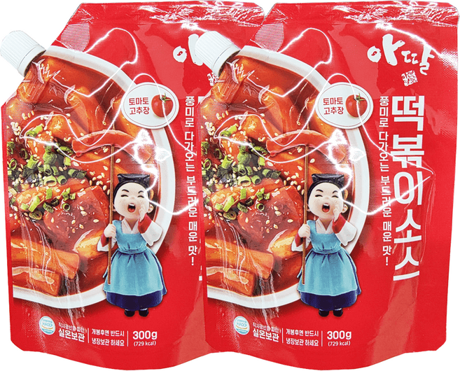아딸 토마토고추장떡볶이소스