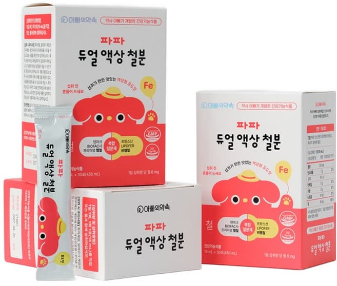 파파 듀얼 액상 철분