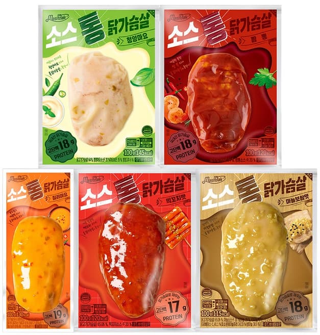 맛있닭 소스 통 닭가슴살 청양마요