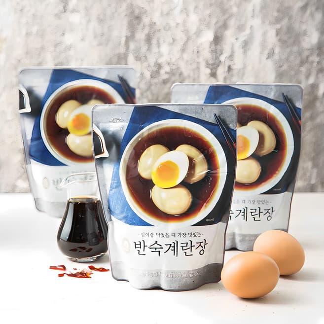 계란장조림(반숙)