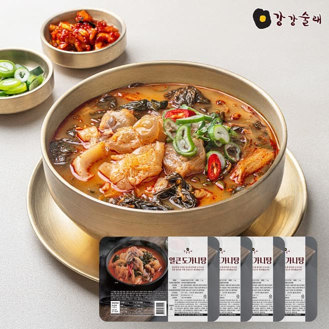 강강술래 얼큰 도가니탕
