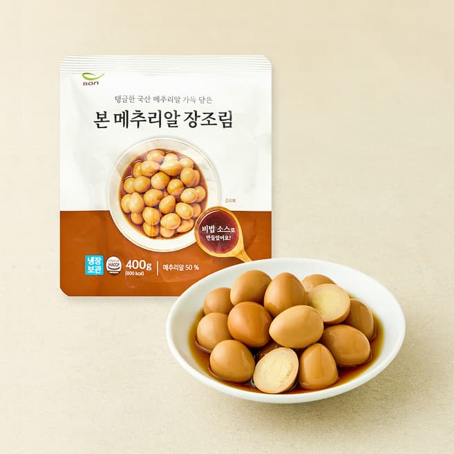 본 메추리알 장조림
