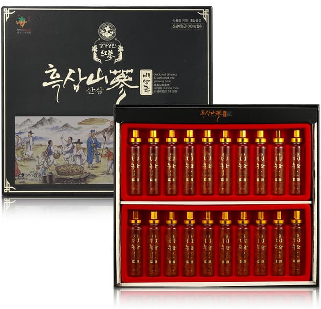 흑삼산삼배양근