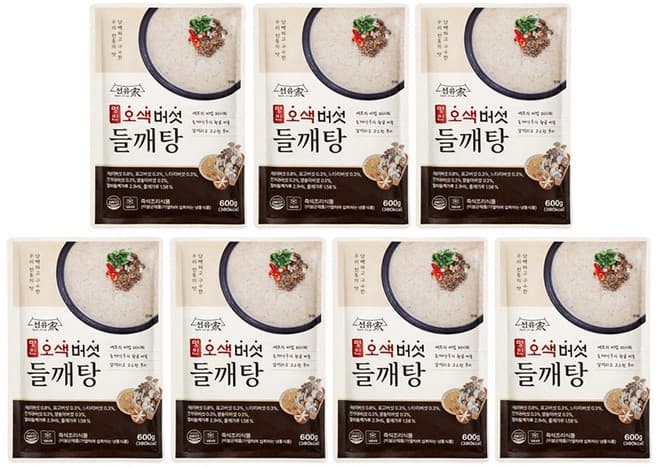 선유가 명인 오색버섯들깨탕