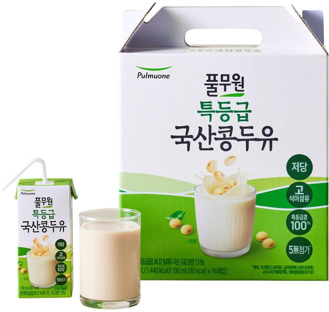 특등급 국산콩 두유 고칼슘