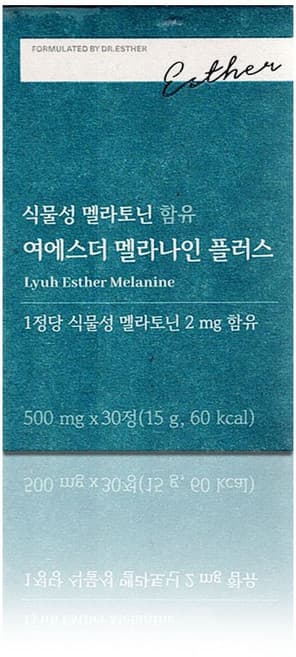식물성 멜라토닌 함유 여에스더 멜라나인 플러스