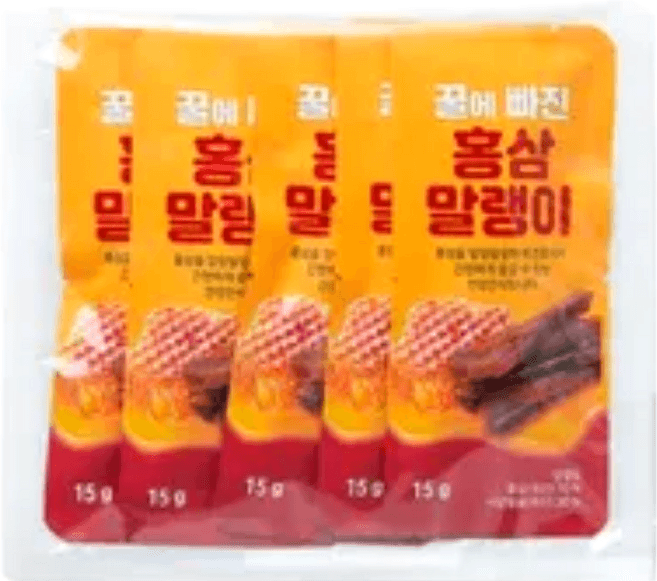 꿀에 빠진 홍삼말랭이