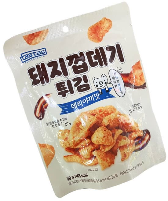 타스타스 돼지껍데기튀김 데리야끼맛