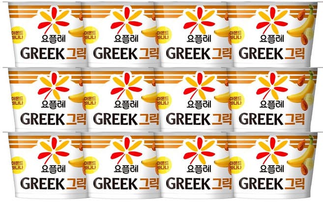 요플레 그릭 아몬드바나나