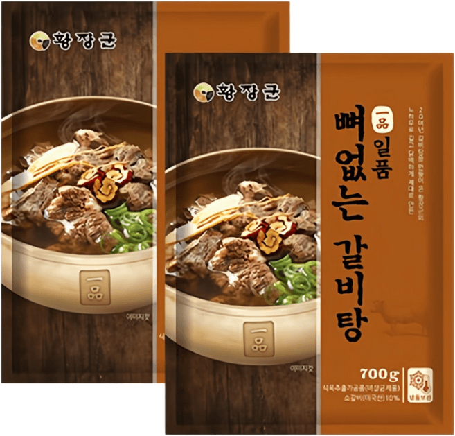황장군 일품 뼈없는 갈비탕