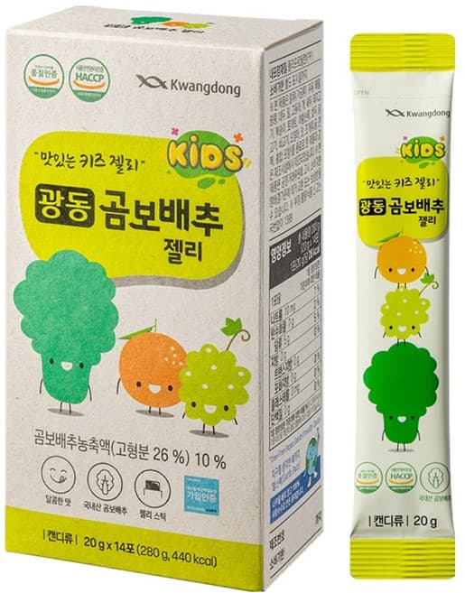광동 곰보배추 젤리